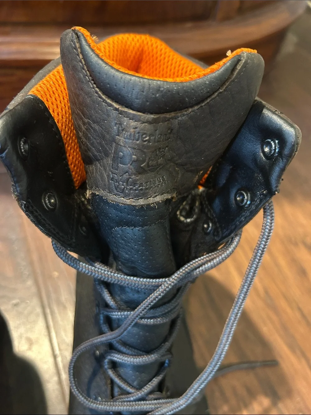 Timberland Pro Steel Toe Waterproof Men's Black Lace-Up Work Boots